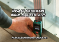 İnşaat Metrekare Birim Maliyeti 2025