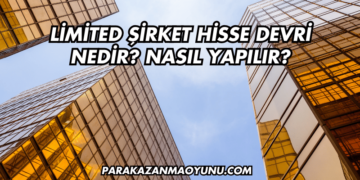 Limited Şirket Hisse Devri Nedir? Nasıl Yapılır?
