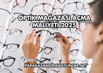 Optik Mağazası Açma Maliyeti 2025