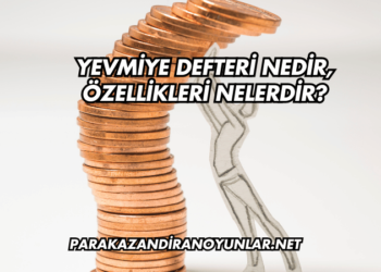 Yevmiye Defteri Nedir, Özellikleri Nelerdir?