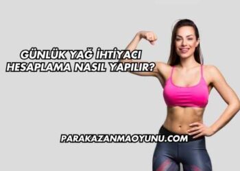 Günlük Yağ İhtiyacı Hesaplama Nasıl Yapılır?