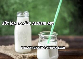 Süt İçmek Kilo Aldırır mı?